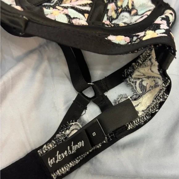 For Love And Lemons Black Lace Lingerie - Picture 4 of 4